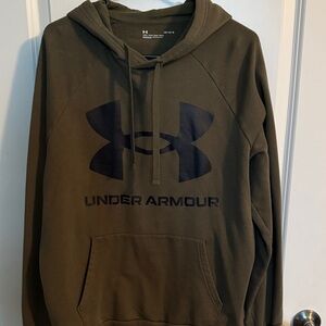 Under Armour Men's Dark Green Hoodie